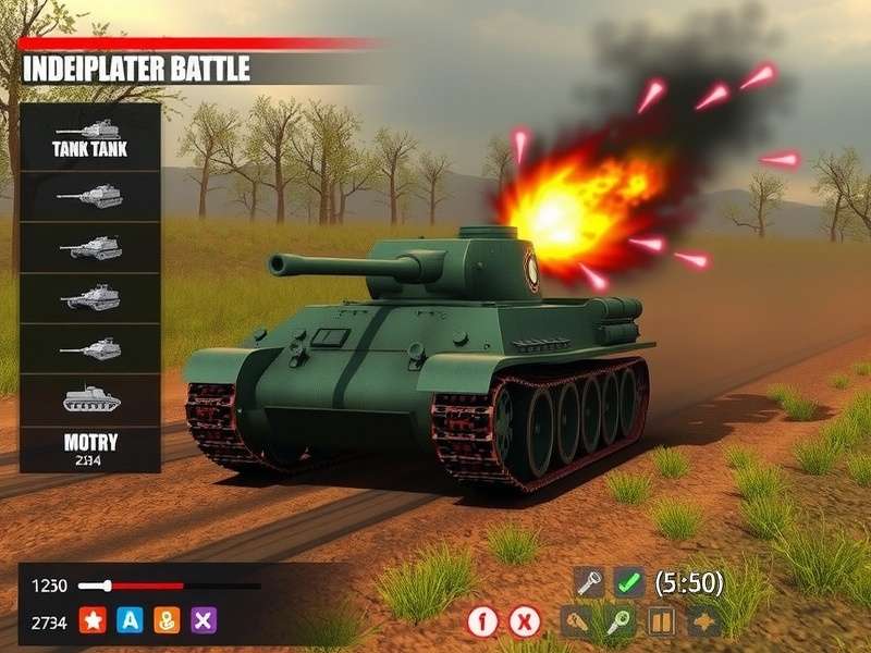 Hindustan Tank War multiplayer battle